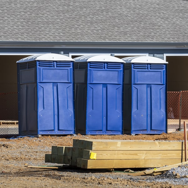 are there different sizes of portable toilets available for rent in Tuscola IL